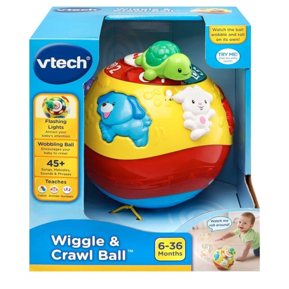 Vtech Wiggle & Crawl ball - Picture 1 of 5